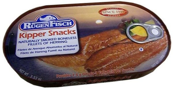 Kipper Snacks, Herring (RugenFisch) 3.53oz (100g) Online Hot Sale