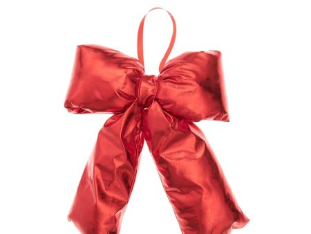 Christmas Bow Red 29cm Supply