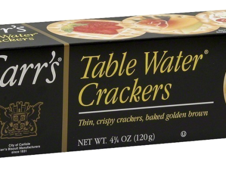 Carr s Water Crackers Golden 4.25oz Online