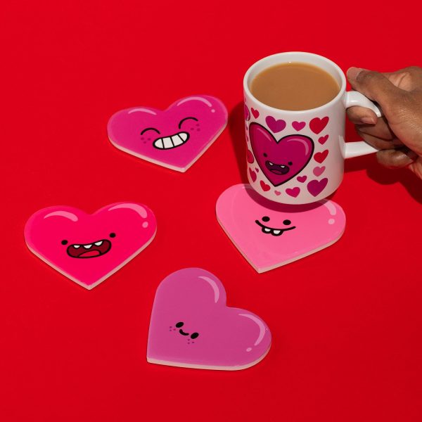 FA X HAMMO Heart Coaster Supply