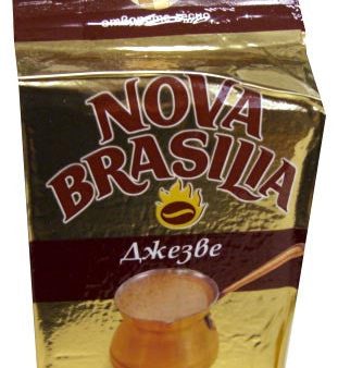 Nova Brasilia Ground Coffee, Djezve, 200g, brown pack For Sale