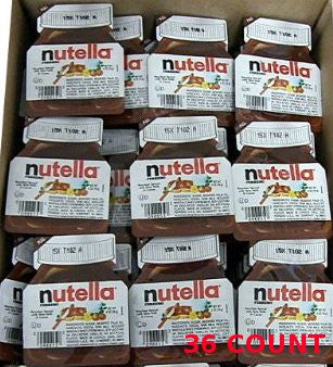 Nutella, 36 Individual Nutella Single Serve packs (Net Weight .52 ounces each) on Sale