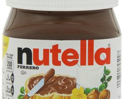 Nutella - Hazelnut Spread with Skim Milk and Cocoa, 26.5oz (750g)-Plastic on Sale