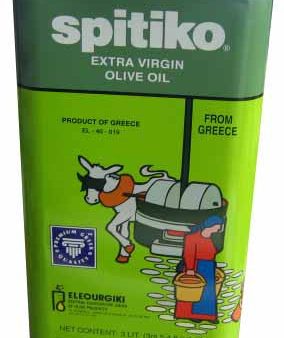 Spitiko Extra Virgin Olive Oil, 3L For Sale