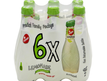 EPSA Lemonade, 6 PACK (6 x 232ml glass) For Cheap