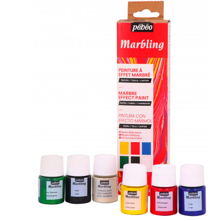 Pebeo Marbling Set x 6 20ML Online Sale