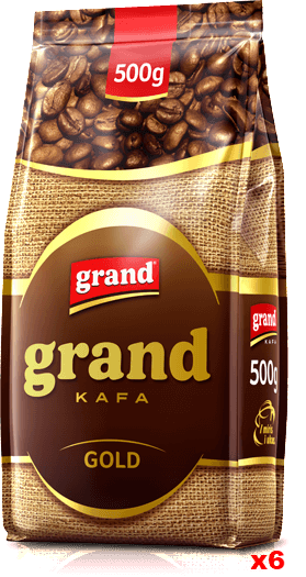 Grand Kafa GOLD, CASE (6 x 500g) For Discount