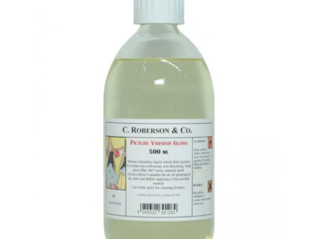 Robersons Gloss Picture Varnish B67 500 ml For Sale