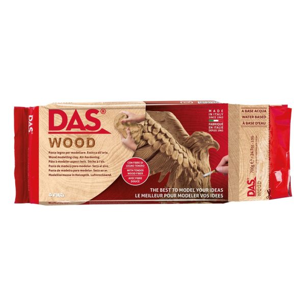 DAS Modelling Clay Wood 700g Online Hot Sale