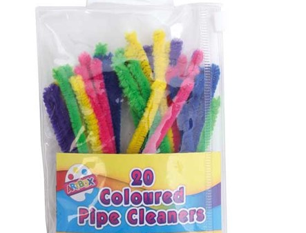 20 Coloured Pipe Cleaners Online