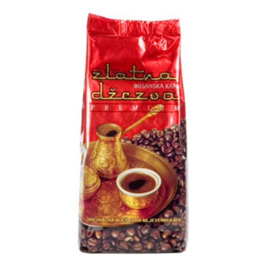 Bosnian Ground Coffee, Premium, Zlatna Dzezva, 500g, Red Bag Sale