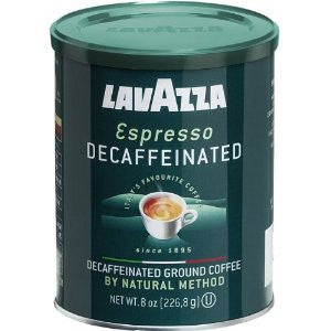 Lavazza Espresso Decaffeinated, Ground, 8 oz Can, on Sale