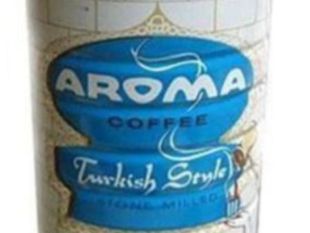 Turkish Style Ground Coffee (AROMA) (1 lb) 454g Can For Cheap