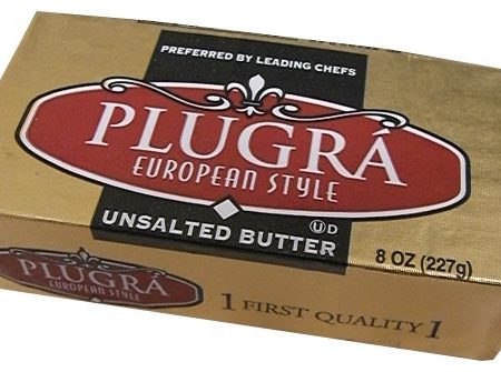 Plugra European Style Unsalted Butter, 8 oz (227g) Supply